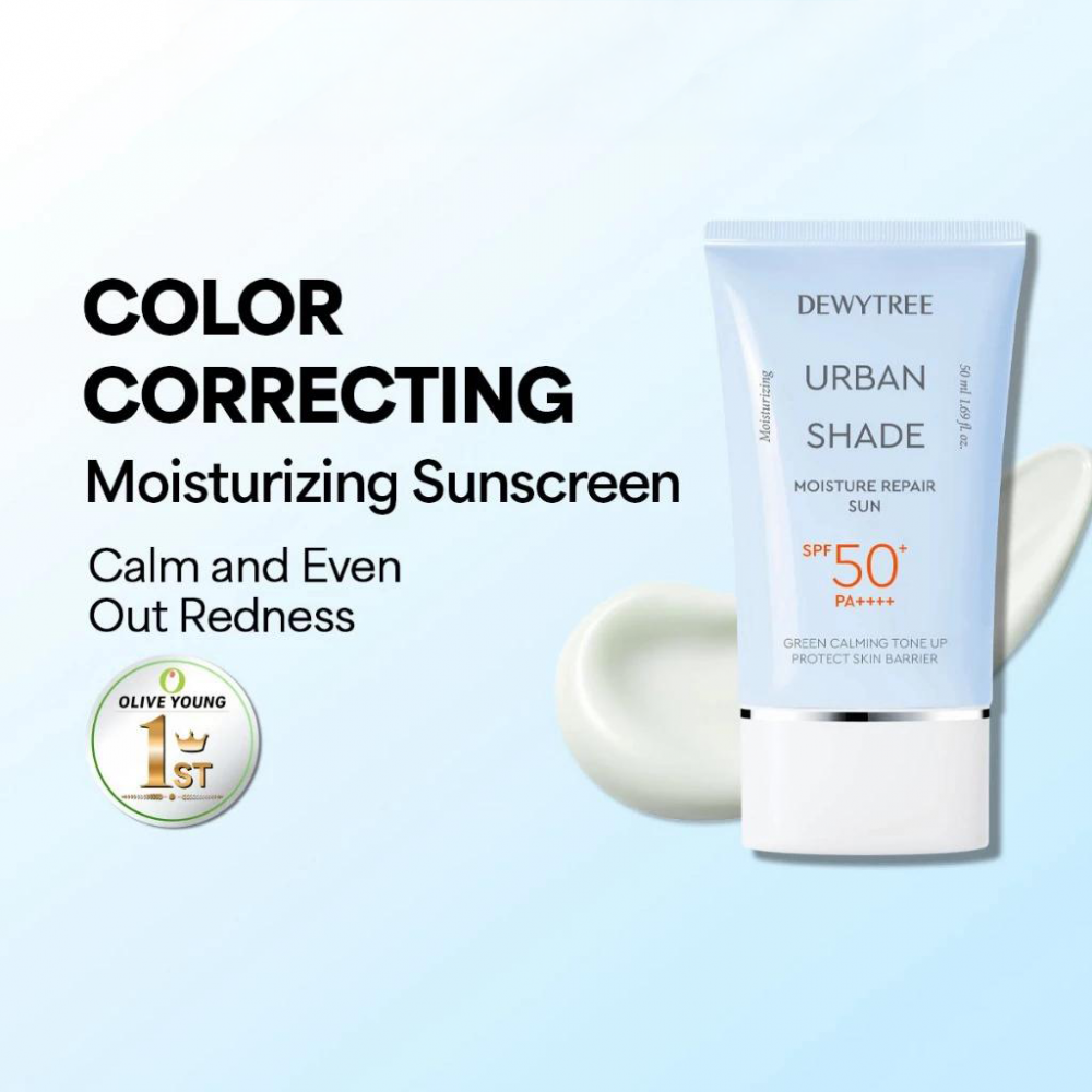 [DEWYTREE SG OFFICIAL] Urban Shade Moisture Repair Sun SPF50+ PA++++ (50ml)